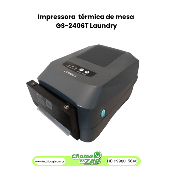 Impressora de Mesa GS-2406T Laundry