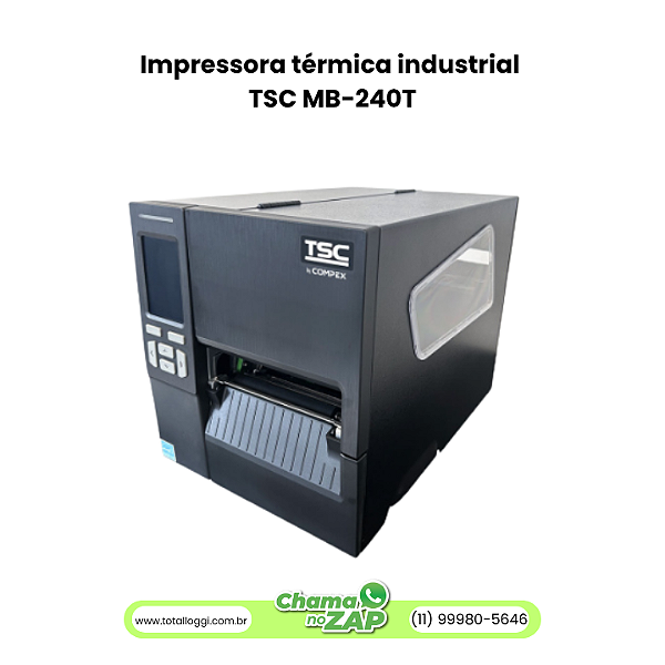 Impressora térmica industrial TSC MB-240T