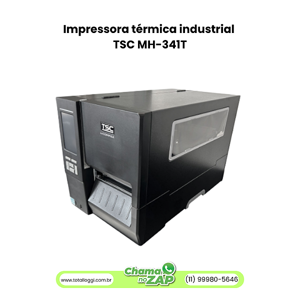 Impressora térmica industrial TSC MH-341T