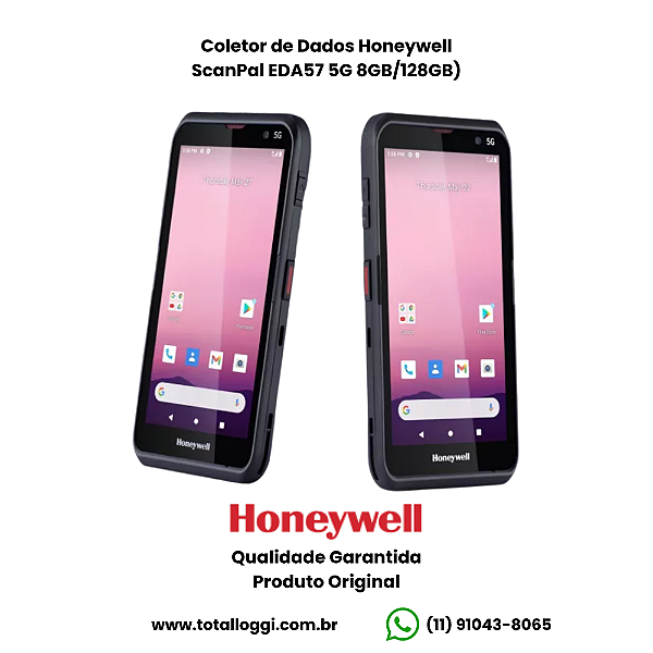 Coletor de Dados Honeywell ScanPal EDA57 5G (8GB/128GB)
