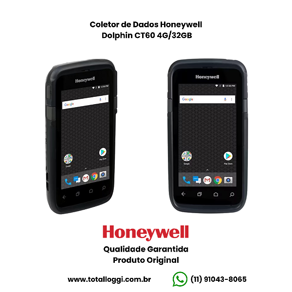 Coletor Honeywell Dolphin CT60 4G/32GB