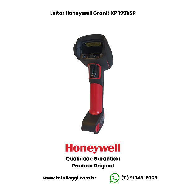 Leitor Honeywell Granit XP 1991iSR (Leitor Sem Fio Imager 2D - USB)