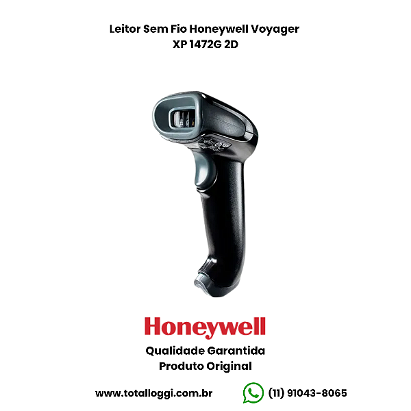 Leitor Sem Fio Honeywell Voyager XP 1472g