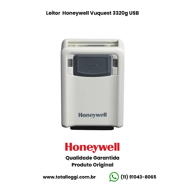 Leitor Honeywell Vuquest 3320g (Imager 2D QR Code USB)