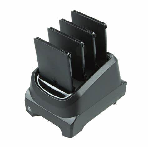 Carregador de Bateria Zebra para Coletor TC21 e TC26 - 4 Posições (Necessário Fonte, Cabo AC e Cabo DC)