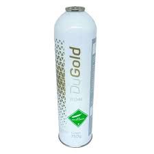 Fluido Gas Refrigerante Dugold Tetrafluoretano R134a 750g