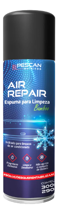 Espuma Higienizadora Serpentina Ar Condicionado Pescan Bamboo