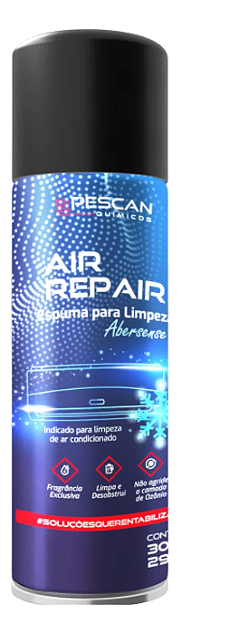 Espuma Higienizadora Serpentina Ar Condicionado Pescan ABERSENSE