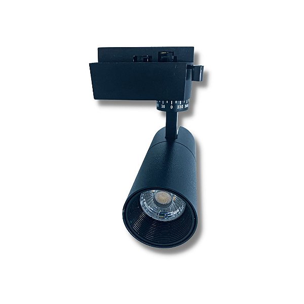 Spot Trilho Preto 20w 3000K 2200 LM BIV