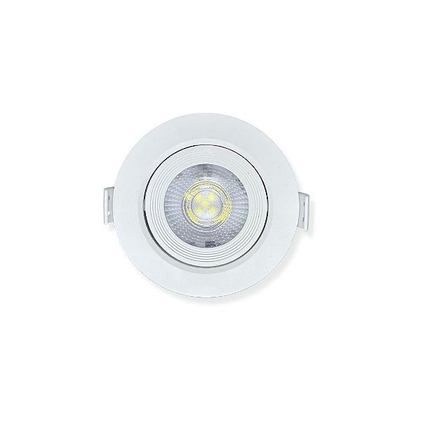 Spot Led Embutido 5W Bivolt | Redondo | 3000K - 4000K- 6000K