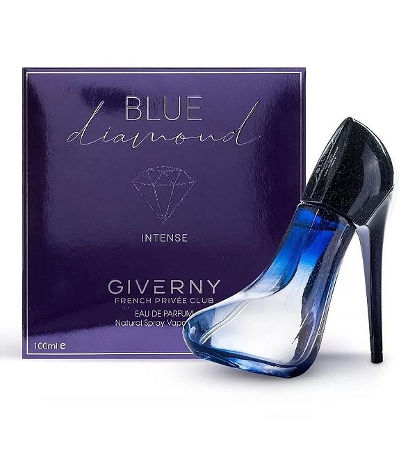 PERFUME FEMININO BLUE DIAMOND INTENSE GIVERNY 100ML - lih_closet