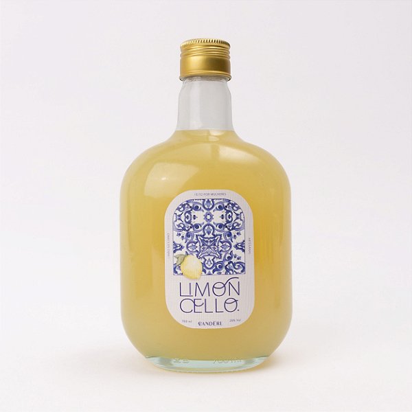 Bebida Limoncello 750 ml licor artesanal de limão siciliano