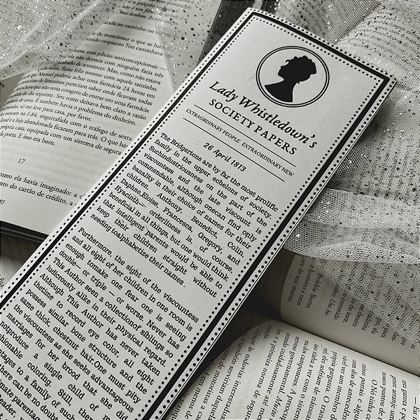 Jornal Lady Whistledown’s - Os Bridgerton