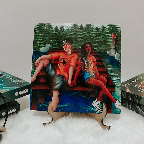 Quadro Percy Jackson e Annabeth Chase