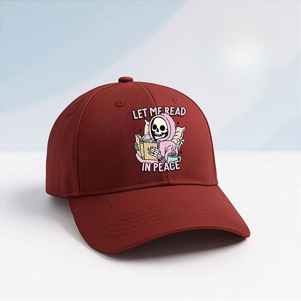 Boné LET ME READ IN PEACE