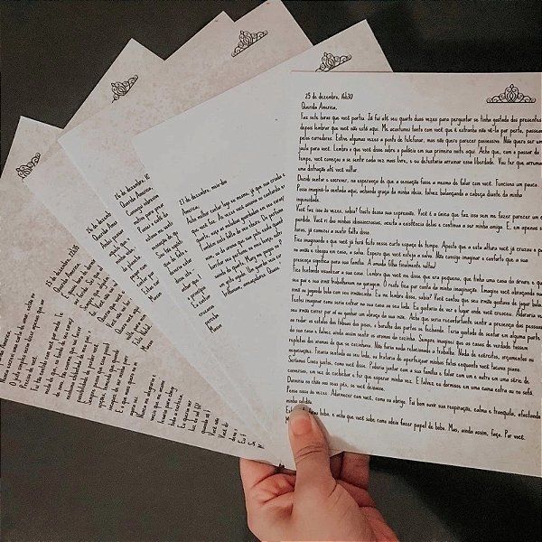 Cartas do Maxon para America - A Seleção