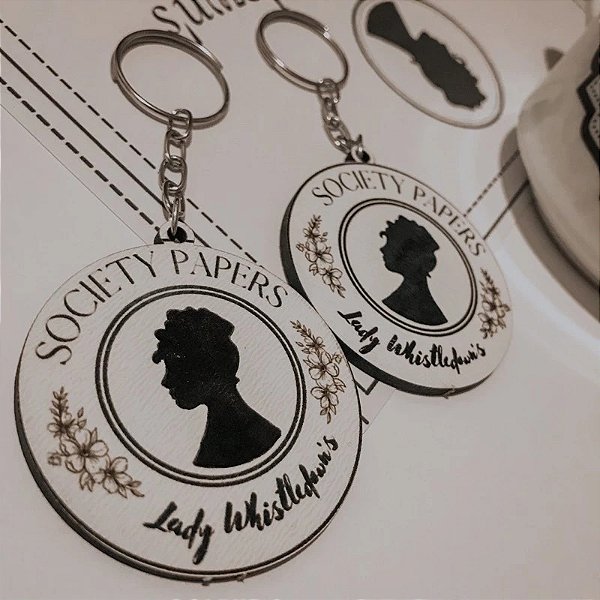 Chaveiro Lady Whistledown’s | Bridgerton