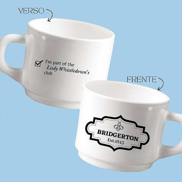 Xícara Os Bridgerton | Lady Whistledown