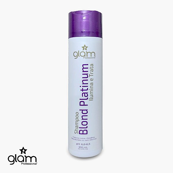 Shampoo Blond Platinum Manutenção Glam 300ml