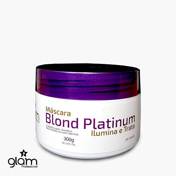 Mascara Blond Platinum Manutenção Glam 300ml