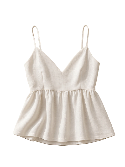 Blusa de Alcinha Branca Off White