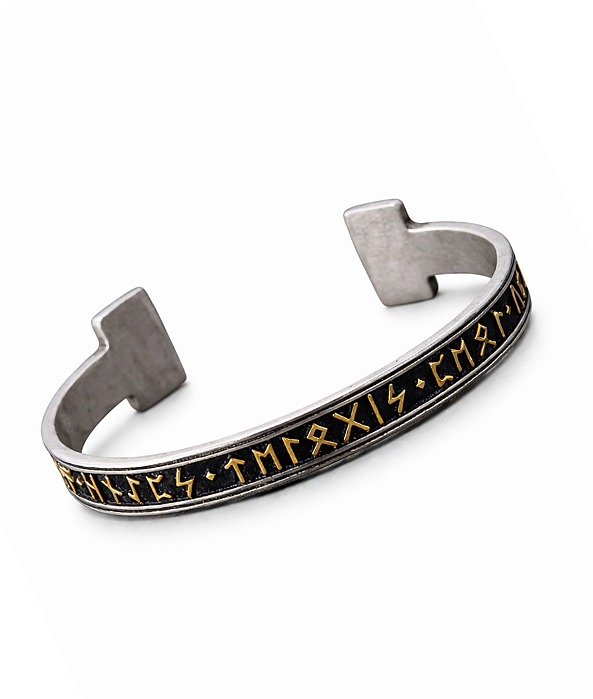 Bracelete Runas dos Vikings