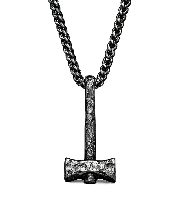 Colar Viking Mjölnir Forge rustic
