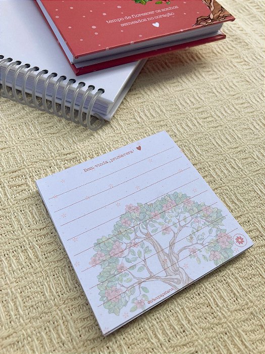 Bloco destacável Primavera - Coleção Estações