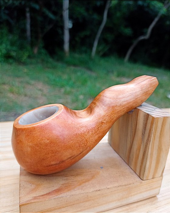 Cachimba de Preto-Velho - Linha Curva "Madeiras" - Nó-de-Pinho
