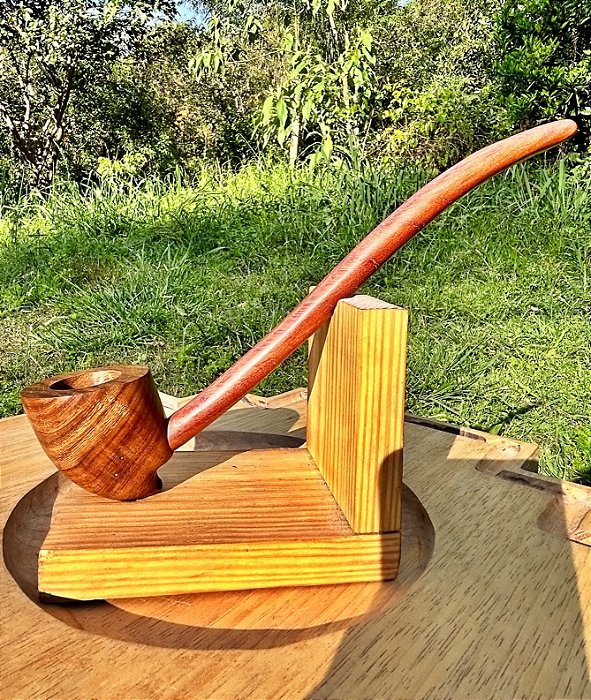 Cachimbo Sagrado Xamânico - Linha Elemental - Falcão Negro