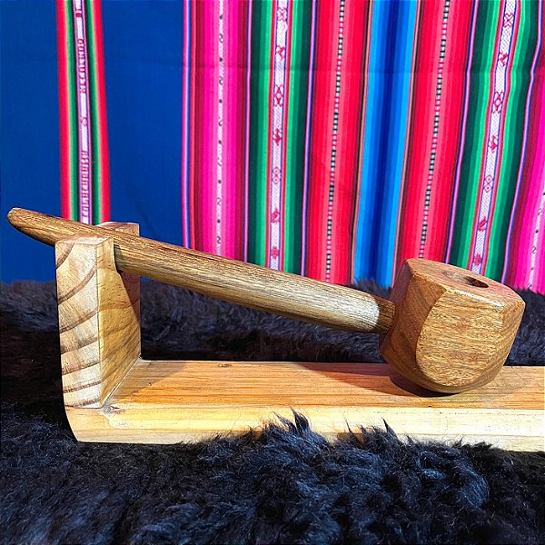 Cachimbo Sagrado Xamânico - De Caboclo - Guerreiro de Pedra
