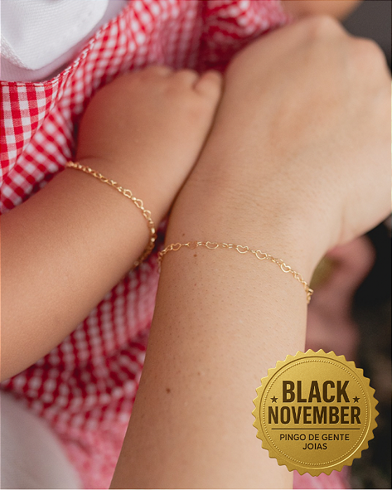 Pulseiras Mãe e Filha Melina