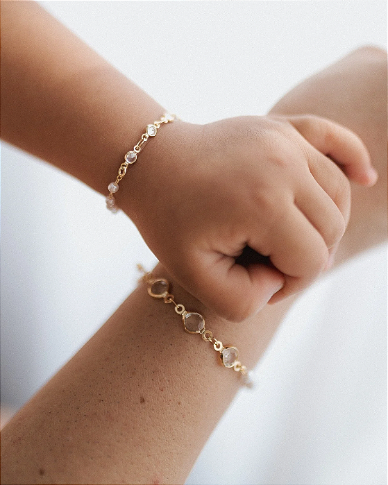 Pulseiras Mãe e Filha Serena