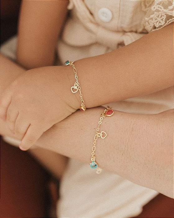 Pulseiras Mãe e Filha Carol