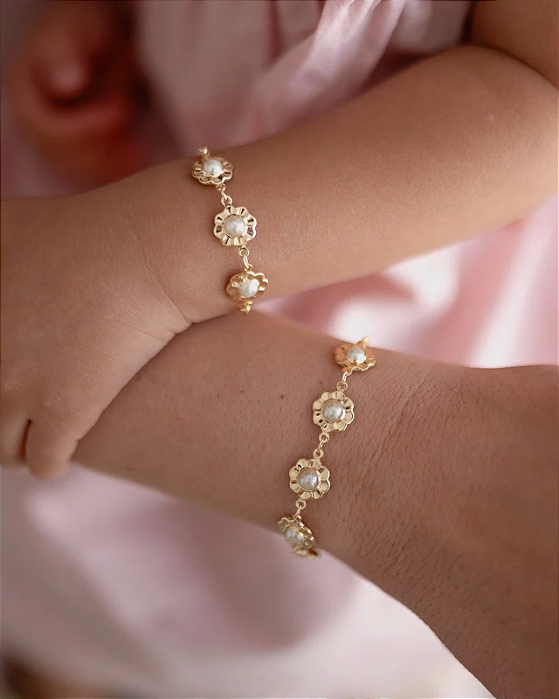Pulseiras Mãe e Filha Thalia