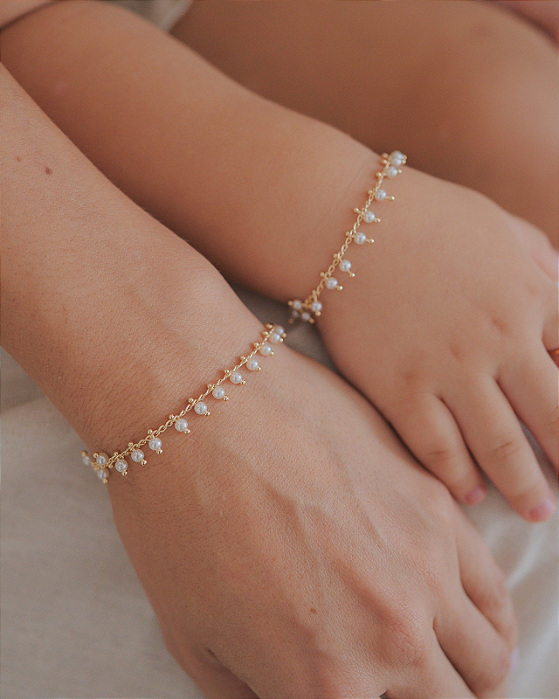 Pulseiras Mãe e Filha Joana