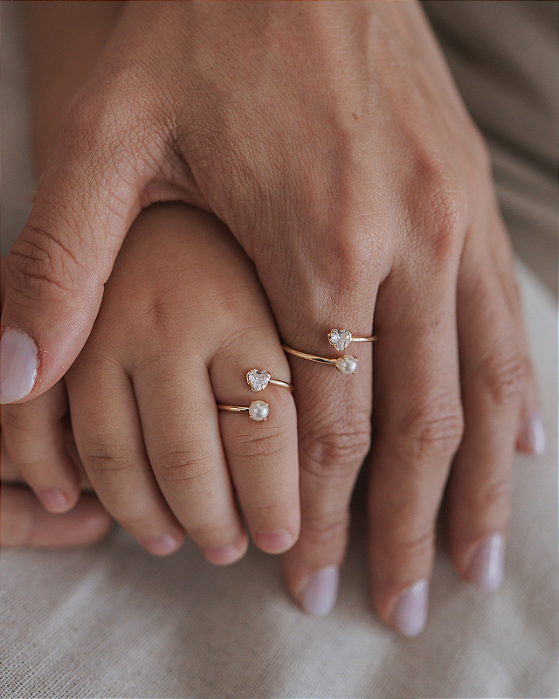Anéis Mãe e Filha Emma
