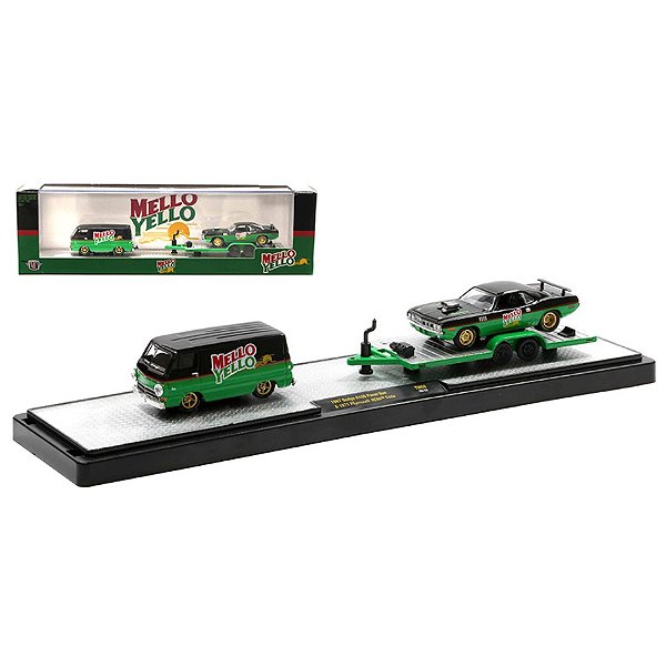 Miniatura Dodge 1967 + Plymouth 1971 1/64 M2machines