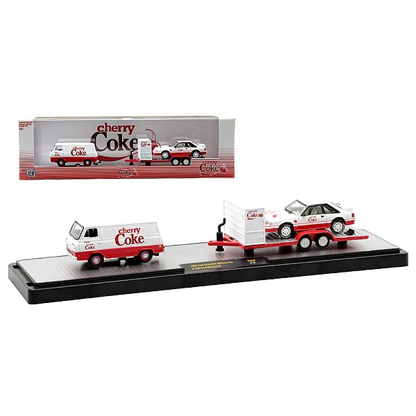 Miniatura Ford 1965 + Ford Mustang 1990 1/64 M2machines