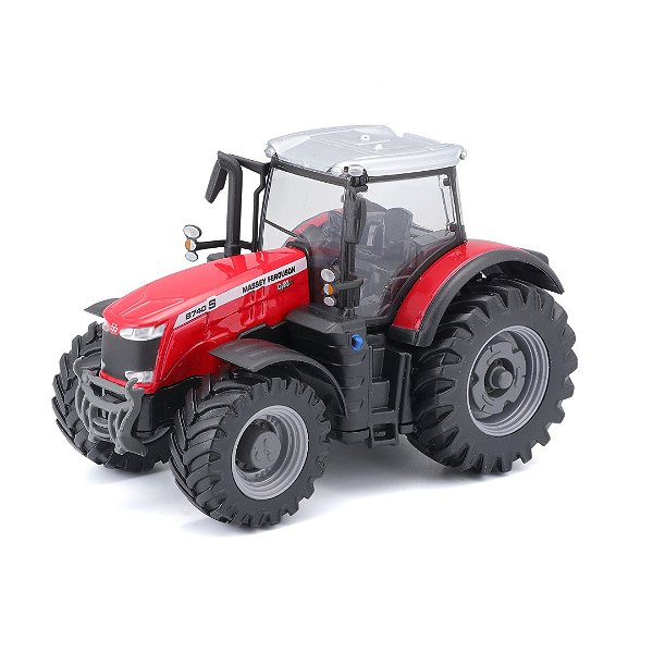 Miniatura trator Massey Ferguson 1:50 bburago