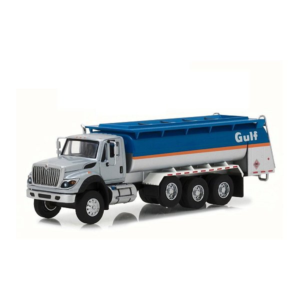 International WorkStar Tanker Truck Gulf Oil 2018 1/64 Greenlight