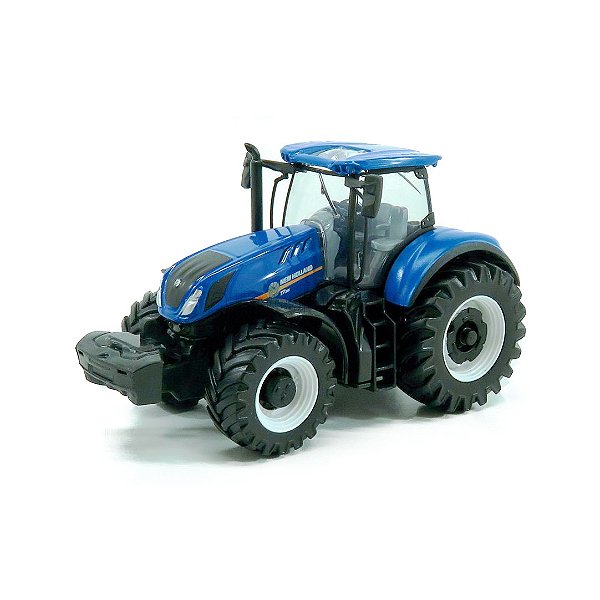 Miniatura trator New Holland T7315 1:50 bburago