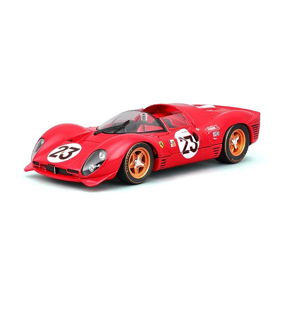 Ferrari 330 P4 Lorenzo Bandini Campeão 24 Horas Daytona 1967 1:24 Bburago