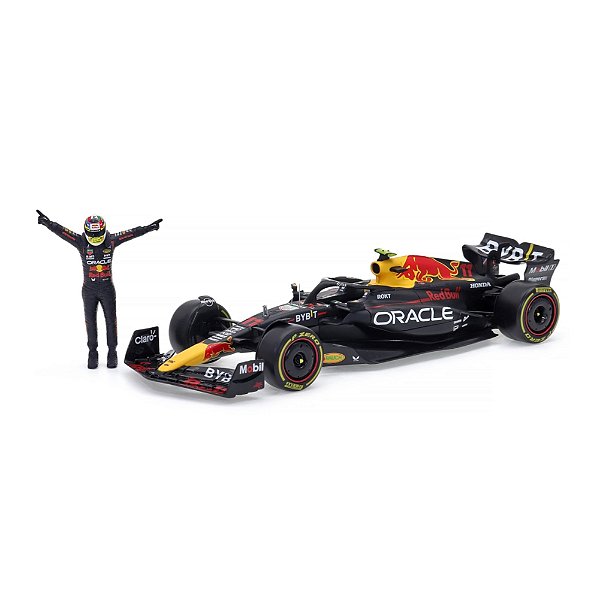 Formula 1 Red Bull Rb19 Piloto Sergio Perez 1:24 Bburago