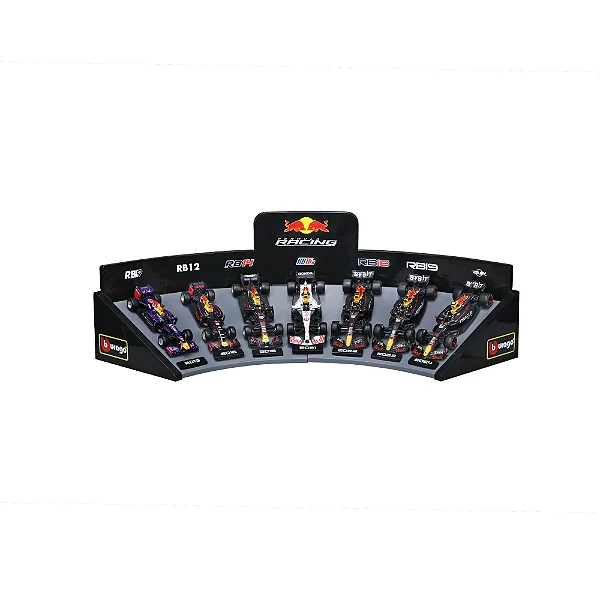 Bburago Red Bull F1 Coleção 7 Carros Escala 1:43 Bburago