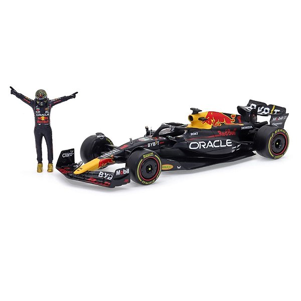 Fórmula 1 Red Bull RB19 Max 2023 c/ Piloto 1:24 Bburago