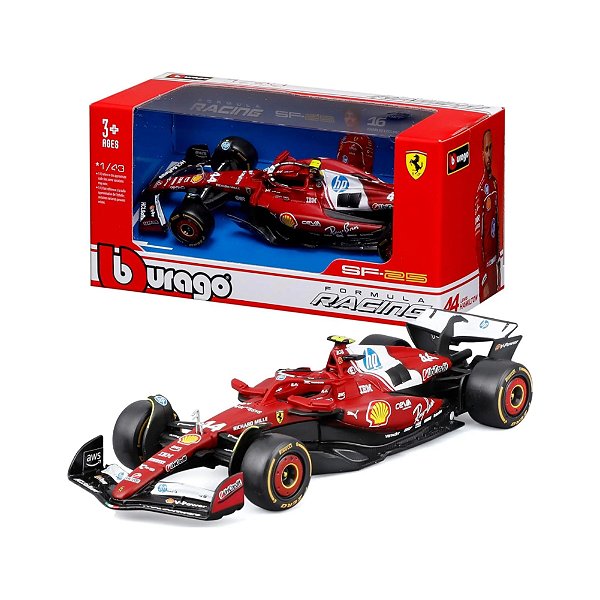 Formula 1 Ferrari Sf-25 Lewis Hamilton #44 2025 1:43 Bburago
