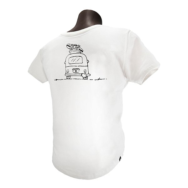 Camiseta Branca Kombi