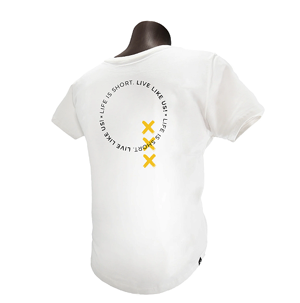 Camiseta Branca Circulo