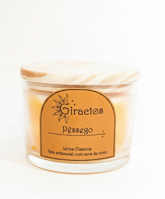 Vela aromática Pêssego